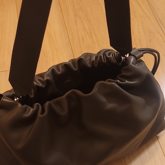 COS Cavatelli Clutch Bag In Brown - Picture 7 of 14